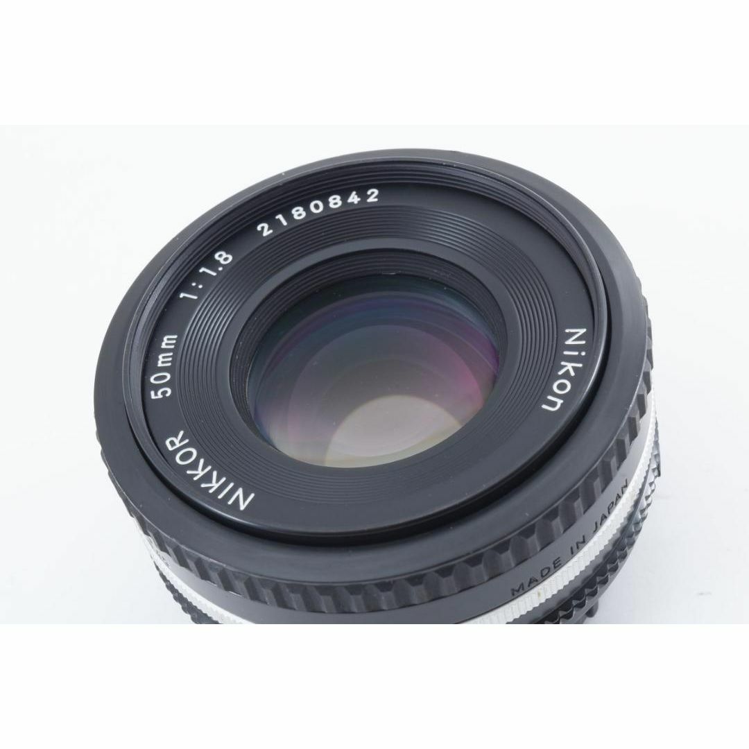 Nikon(ニコン)の超美品　ニコン AI-S NIKKOR 50mm f1.8 MF N B067 スマホ/家電/カメラのスマホ/家電/カメラ その他(その他)の商品写真