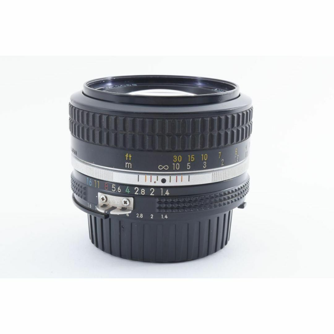 Nikon(ニコン)の超美品　ニコン AI NIKKOR 50mm f1.4 MF レンズ　H022 スマホ/家電/カメラのスマホ/家電/カメラ その他(その他)の商品写真