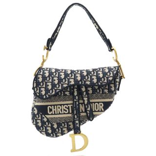 クリスチャンディオール(Christian Dior)のクリスチャン ディオール オブリーク サドルバッグ （12340313）(ショルダーバッグ)