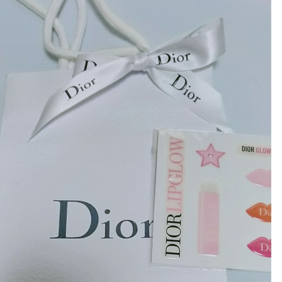Christian Dior(クリスチャンディオール)の[シール12]ディオール シール＆ショップ袋 インテリア/住まい/日用品の文房具(シール)の商品写真