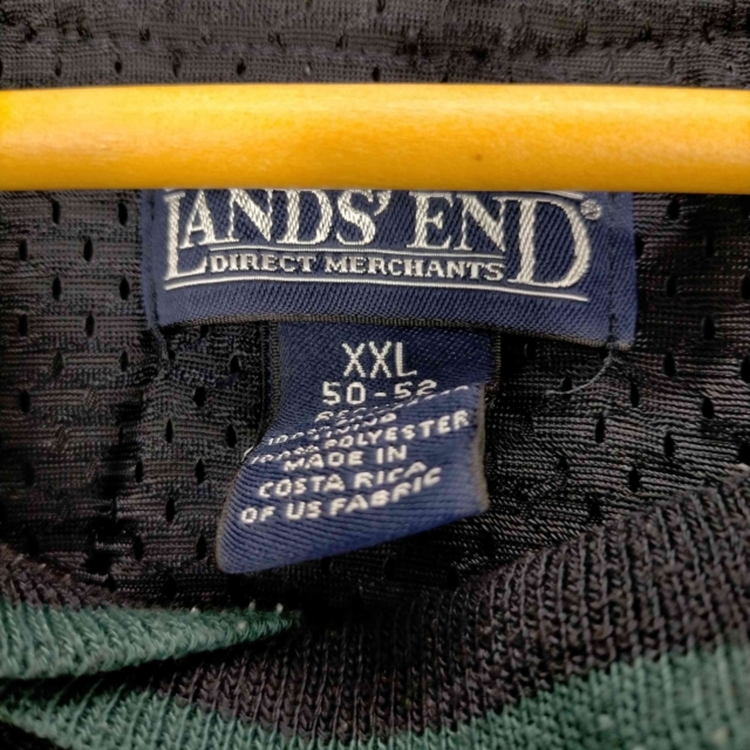 LANDS’END(ランズエンド)のLANDS END(ランズエンド) フロントロゴ刺繍 Vネック ピステ メンズ メンズのトップス(パーカー)の商品写真