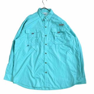 コロンビア(Columbia)のコロンビア BD長袖フィッシングシャツ PFG ロゴタグ 薄手 aw7(シャツ)