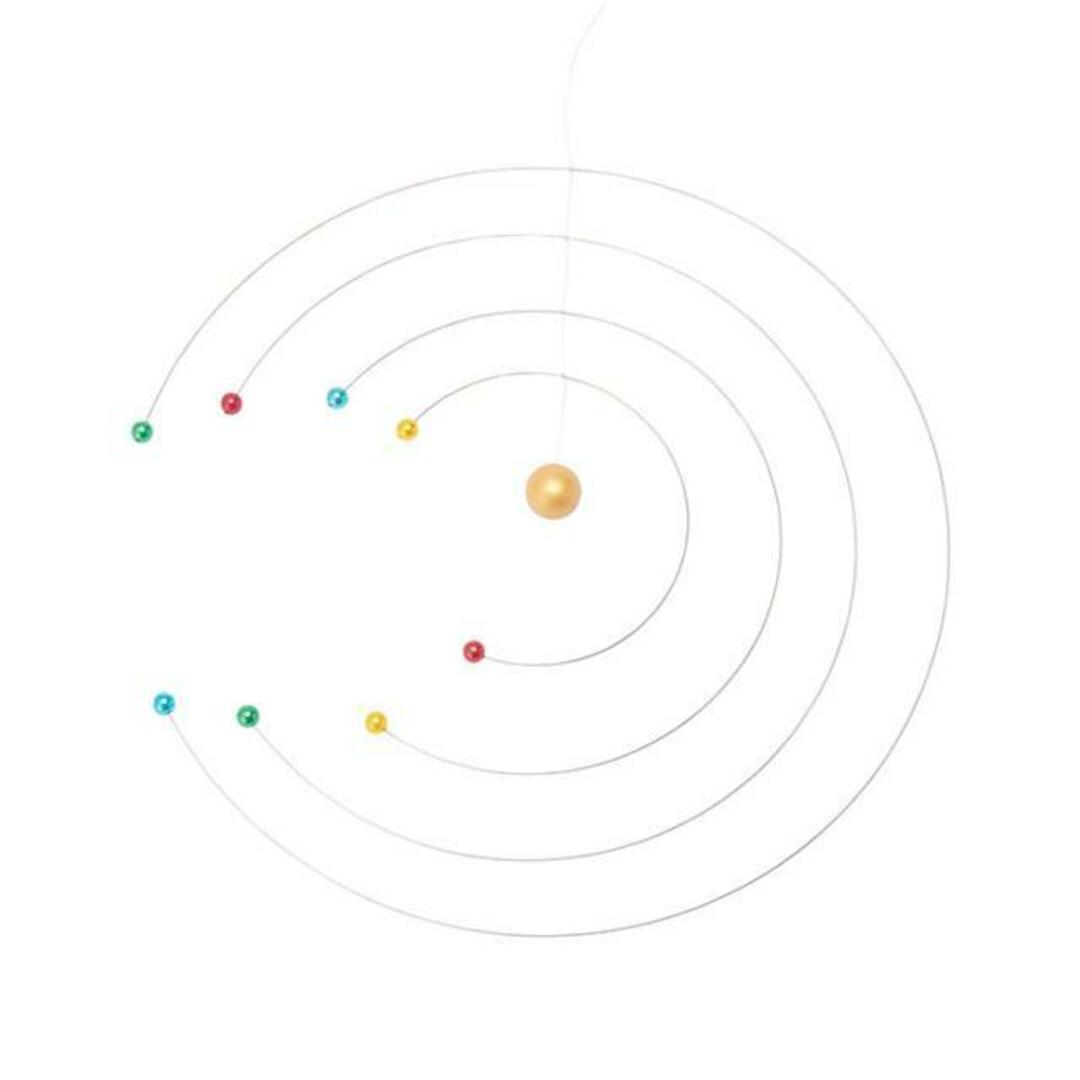 太陽系 モビール 通販 宇宙 コスモス 天体観測 天井 吊り下げ くるくる 回転 オブジェ おしゃれ 科学 化学 サイエンス 866-503 インテリア 置物 インテリア/住まい/日用品のインテリア小物(モビール)の商品写真