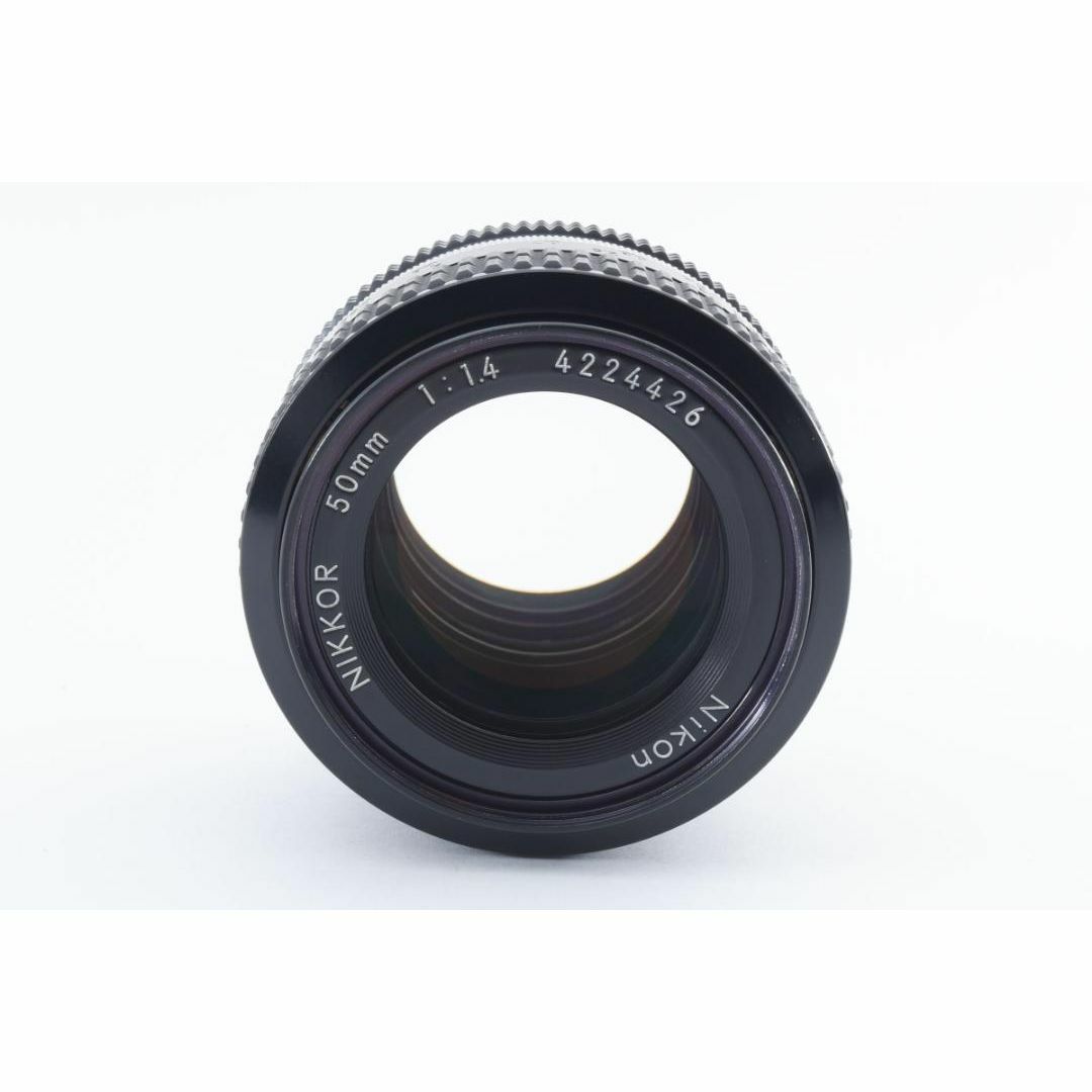 Nikon(ニコン)の超美品 ニコン AI NIKKOR 50mm f1.4 MF レンズ　C443 スマホ/家電/カメラのスマホ/家電/カメラ その他(その他)の商品写真