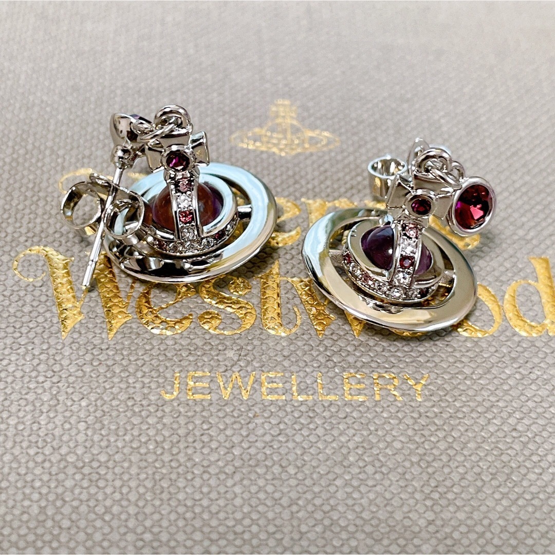 Vivienne Westwood(ヴィヴィアンウエストウッド)のヴィヴィアン プチ オーブ ピアス レディースのアクセサリー(ピアス)の商品写真