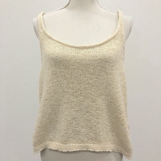 スリーワンフィリップリム(3.1 Phillip Lim)の[USED/中古]3.1 Phillip Lim 3.1フィリップリム キャミソール オフホワイト ニット コットン ポリエステル S R109-7420CTP 中古 ai-tdc-003045(キャミソール)