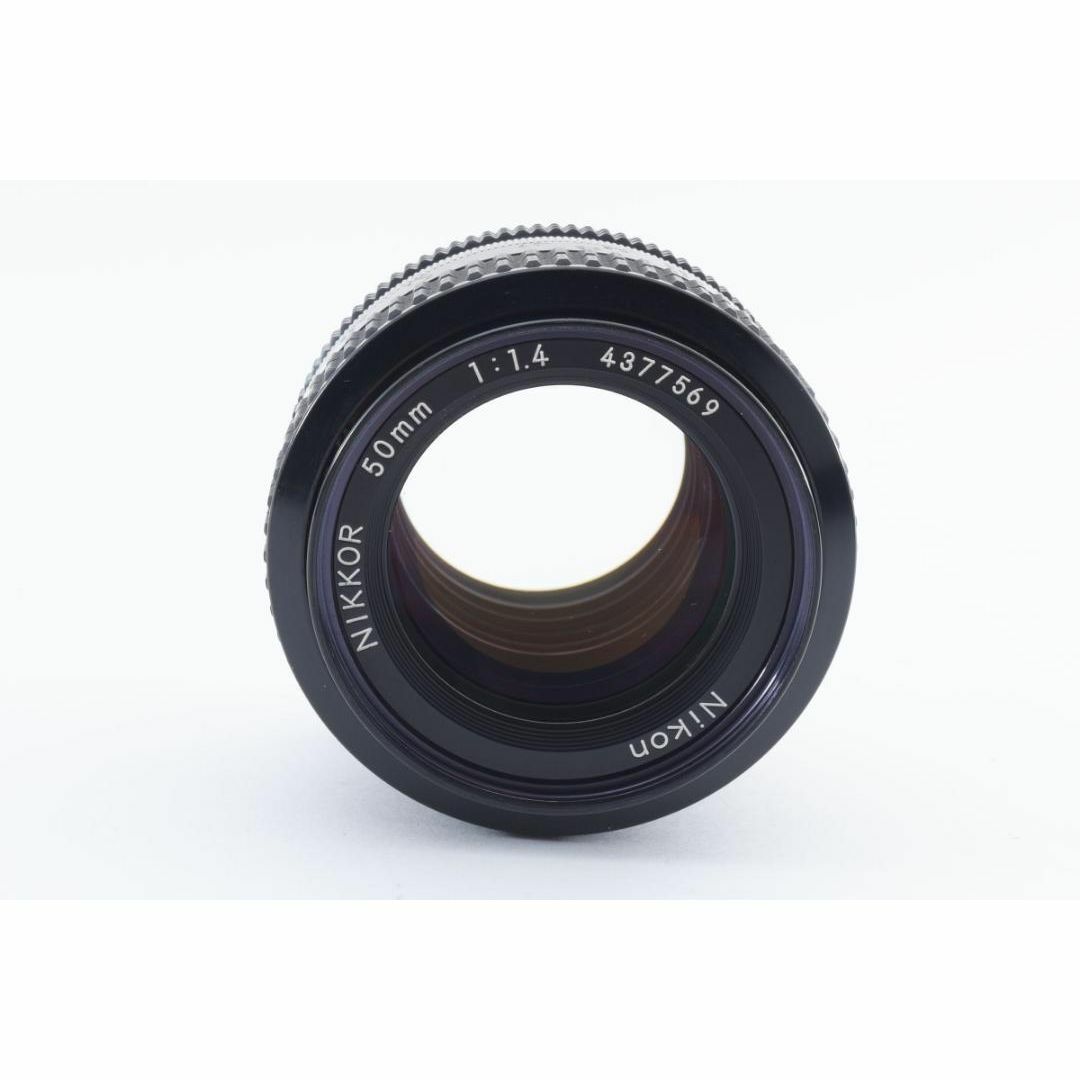 Nikon(ニコン)の超美品 NIKON AI 50mm f1.4 MF HS-9 フード付　B104 スマホ/家電/カメラのスマホ/家電/カメラ その他(その他)の商品写真