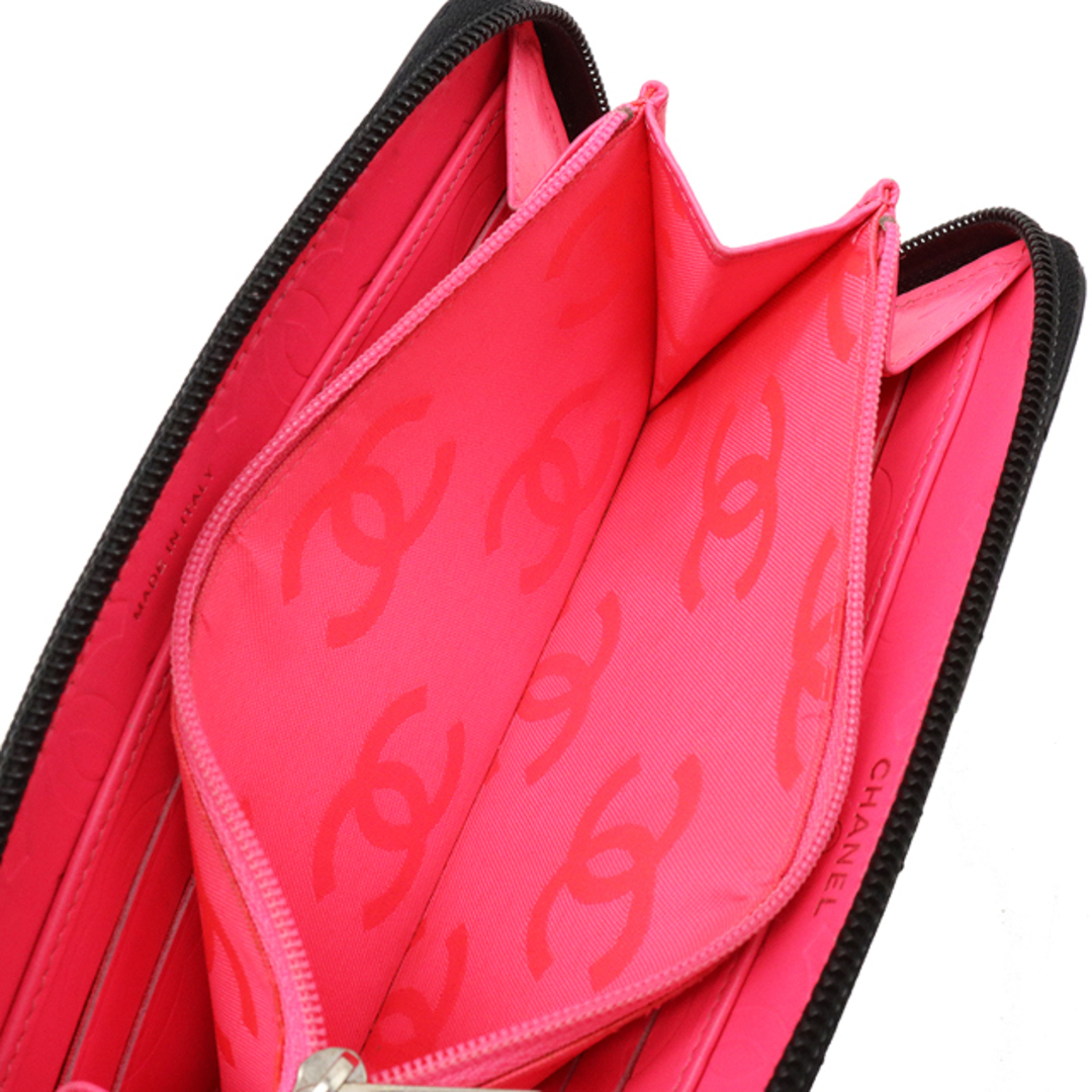 CHANEL(シャネル)のシャネル カンボンライン ココマーク ラウンドファスナー （12320336） レディースのファッション小物(財布)の商品写真