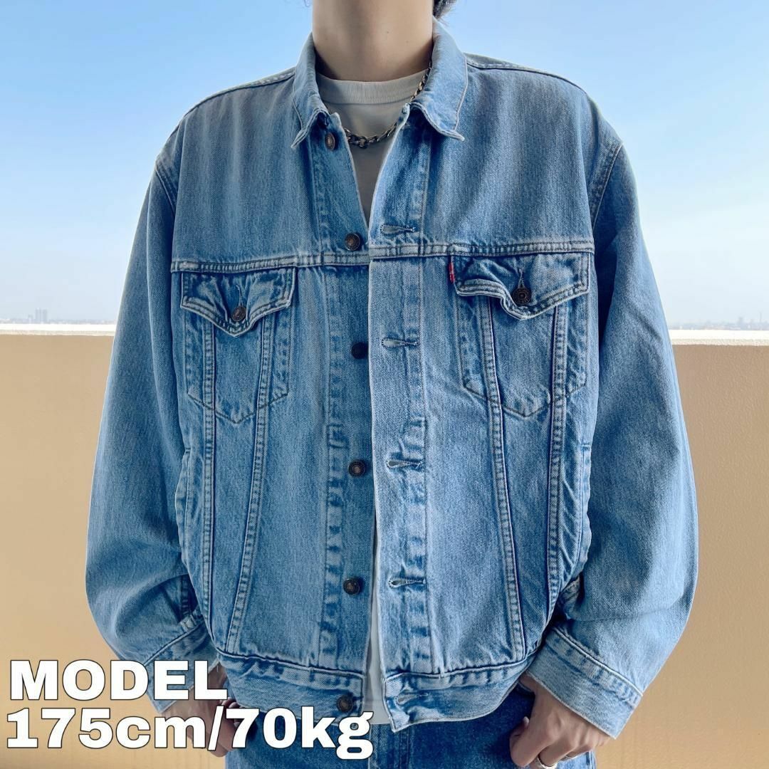 Levi's リーバイス 70503-02 90s デニムジャケット XL 青 | フリマアプリ ラクマ