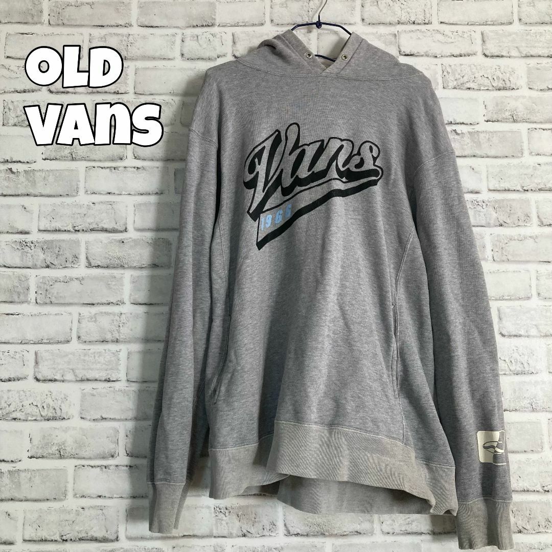 VANS(ヴァンズ)のold vans フーディー　　グレーパーカ　ゆるダボ メンズのトップス(パーカー)の商品写真