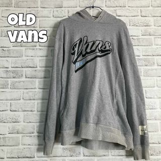 ヴァンズ(VANS)のold vans フーディー　　グレーパーカ　ゆるダボ(パーカー)