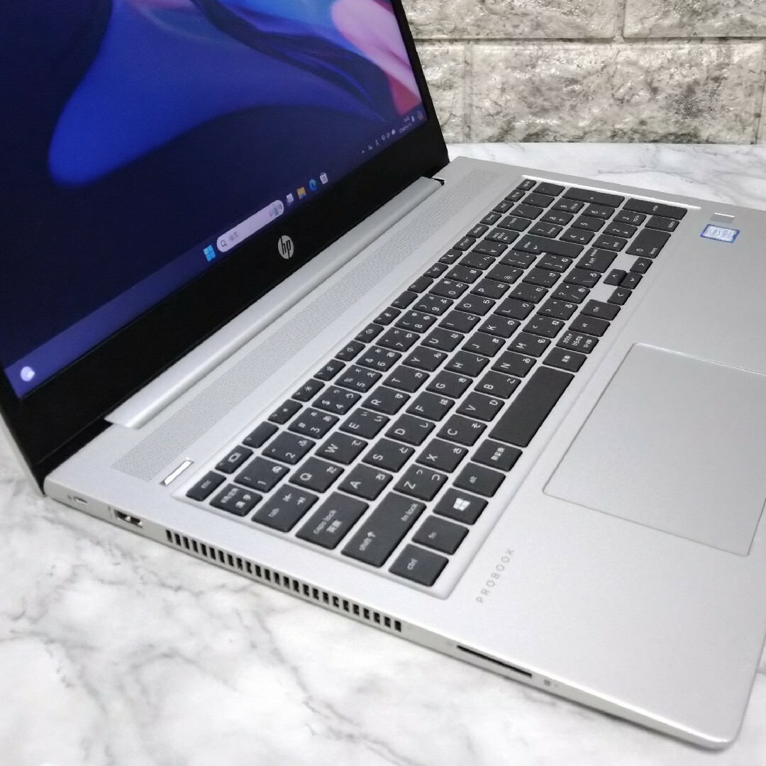 HP(ヒューレットパッカード)のHP Probook 450 G6 Core i5 高速SSD 値引不可 スマホ/家電/カメラのPC/タブレット(ノートPC)の商品写真