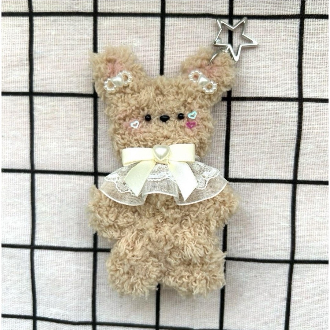 モール人形·͜·♡ 韓国　くまちゃん ハンドメイドのぬいぐるみ/人形(人形)の商品写真