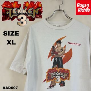 ONEITA - 90s namco鉄拳 アニメTシャツ ONEITA社製 TEKKEN 3