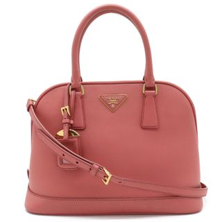 プラダ(PRADA)のプラダ ハンドバッグ ドーム型 2WAY ショルダーバッグ （12340772）(ハンドバッグ)