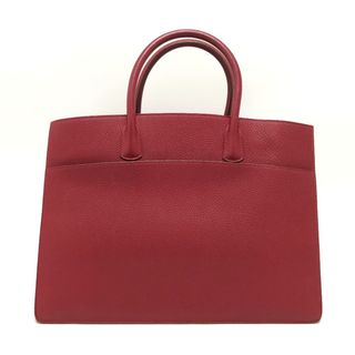 エルメス(Hermes)のエルメス HERMES ホワイトバスＧＭ カバン ハンドバッグ フィヨルド □G刻刻 レッド(ハンドバッグ)