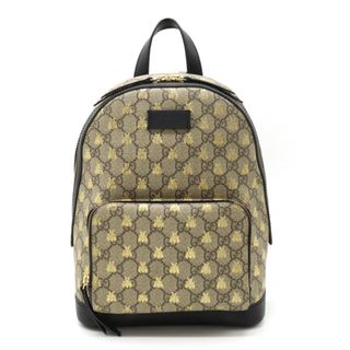 グッチ(Gucci)のグッチ GGスプリーム ビー 蜂 BEE （12350225）(リュック/バックパック)