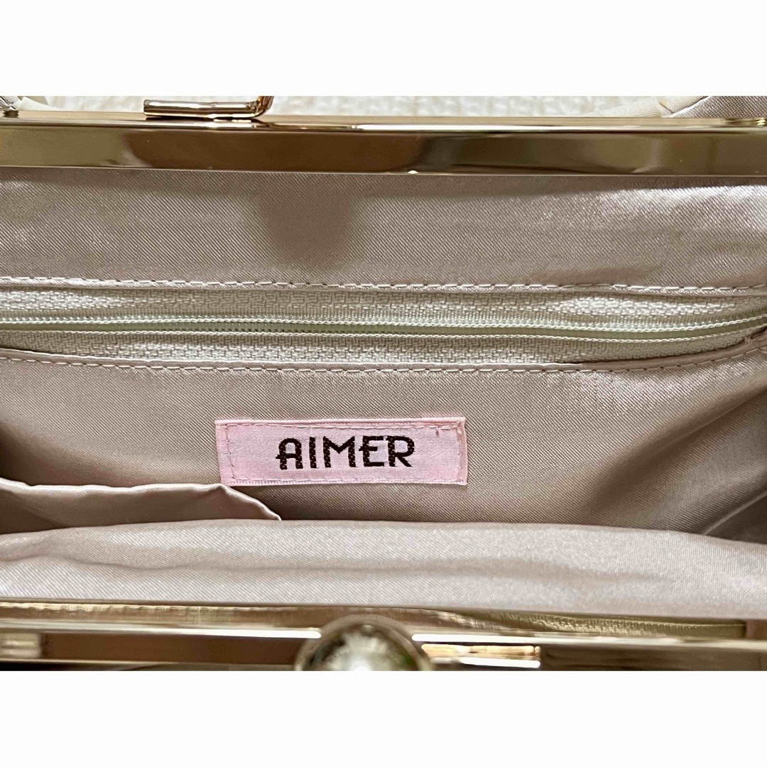 AIMER(エメ)のエメ 披露宴 ハンドバッグ AIMER 結婚式 お呼ばれ パーティバッグ レディースのバッグ(ハンドバッグ)の商品写真