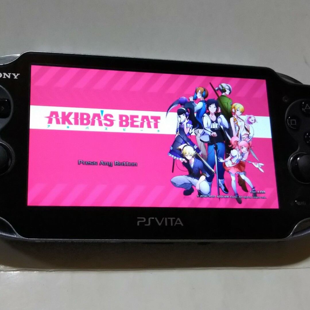 PlayStation Vita(プレイステーションヴィータ)の☆アキバズビート☆ エンタメ/ホビーのゲームソフト/ゲーム機本体(携帯用ゲームソフト)の商品写真