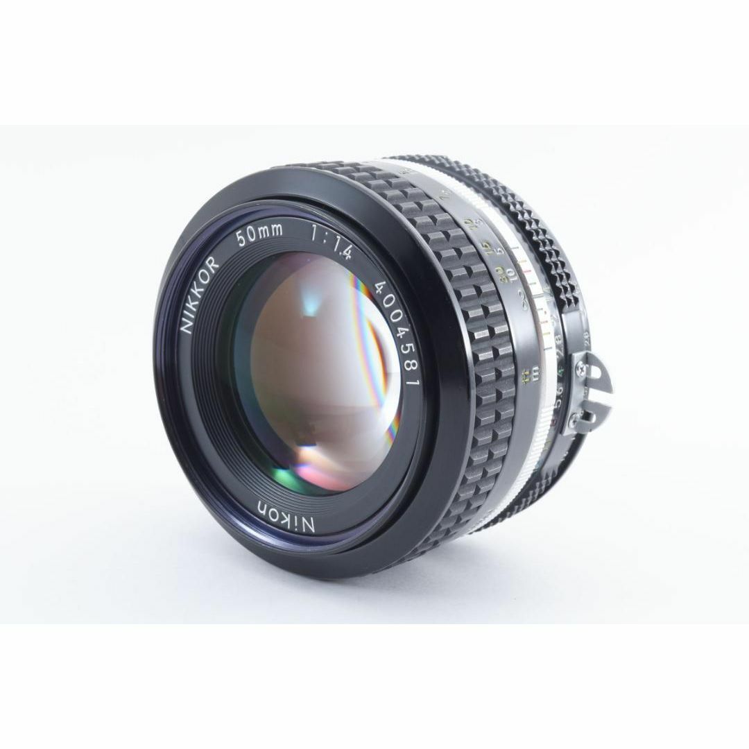 Nikon(ニコン)の超美品 ニコン AI NIKKOR 50mm F1.4 MF レンズ　B127 スマホ/家電/カメラのスマホ/家電/カメラ その他(その他)の商品写真