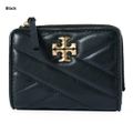 トリーバーチ ToryBurch キラ シェブロン バイフォールド ウォレット 2つ折り財布 153121 財布 KIRA CHEVRON BI-FOLD WALLET ミニ財布 ブランド レディース ロゴ 二つ折り財布 Black