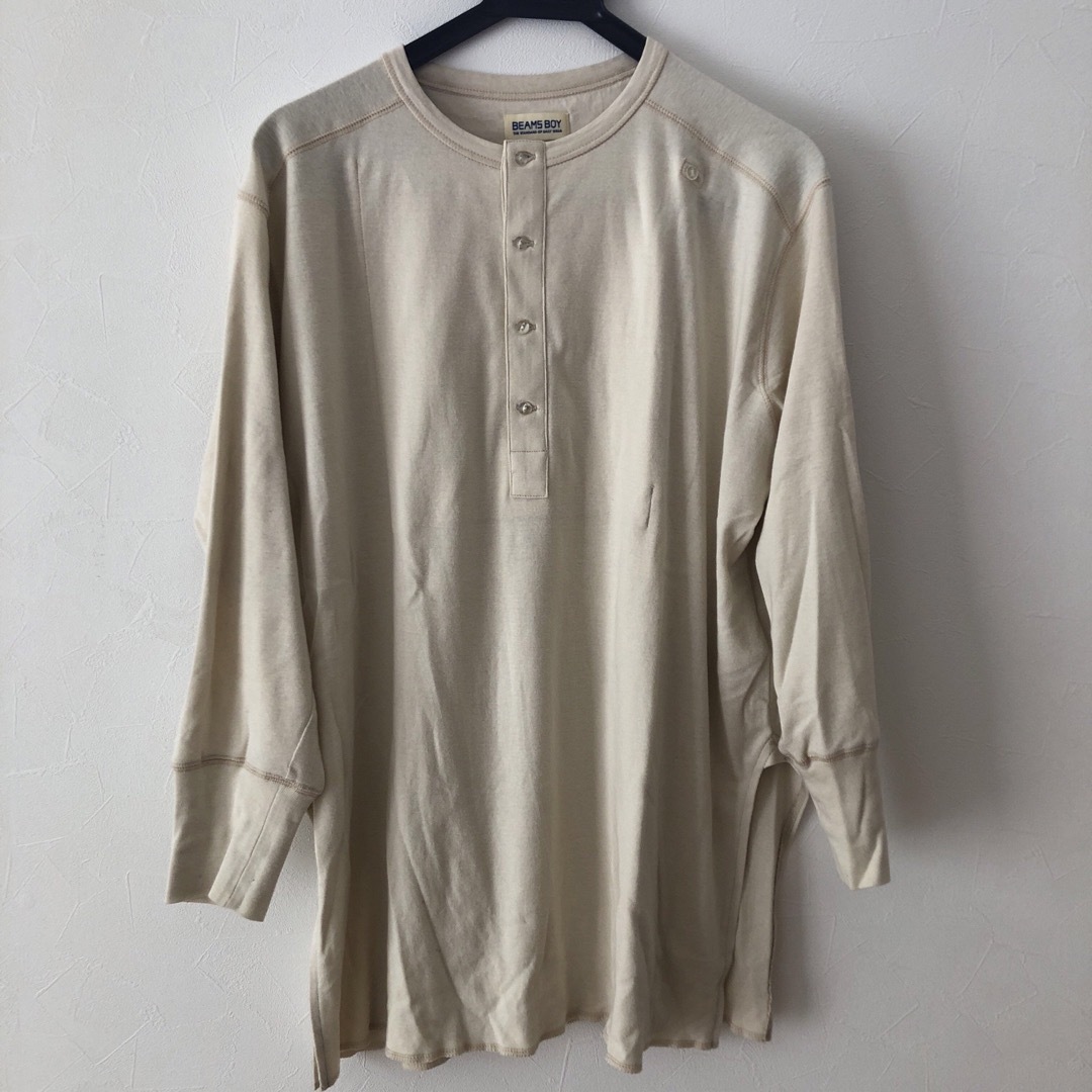 BEAMS BOY(ビームスボーイ)のBEAMS BOY ヘンリーネックLS レディースのトップス(カットソー(長袖/七分))の商品写真