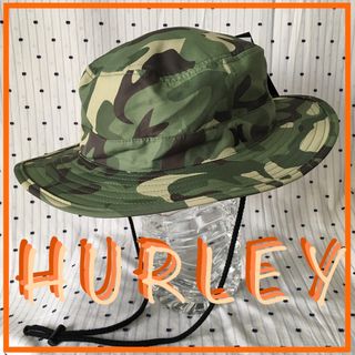 ハーレー(Hurley)のHurleyハーレーUS限定カモフラワーリップハット1点物(サーフィン)