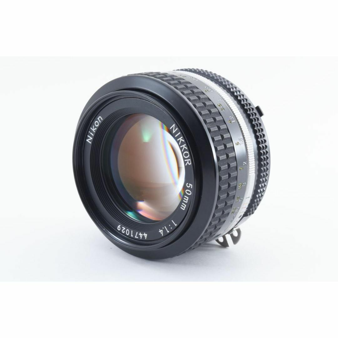 Nikon(ニコン)の超美品　NIKON AI NIKKOR 50mm f1.4 MF C080 スマホ/家電/カメラのスマホ/家電/カメラ その他(その他)の商品写真