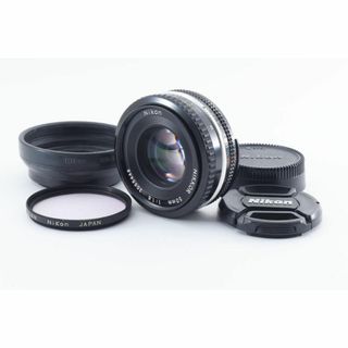 ニコン(Nikon)の新品級　ニコン AI-S 50mm f1.8 MF HR-4 フード付　Y808(その他)