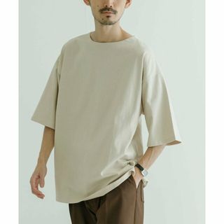 アーバンリサーチ(URBAN RESEARCH)の【OFF/BEIGE】USAコットンバスクTシャツ(Tシャツ/カットソー(半袖/袖なし))