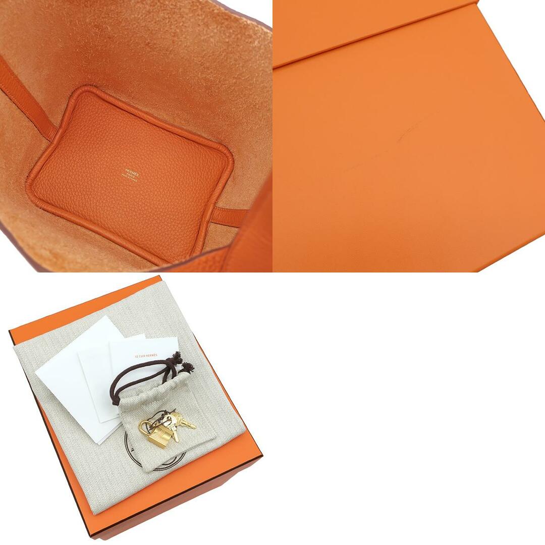 Hermes(エルメス)のエルメス HERMES ハンドバッグ ピコタンロックPM トリヨンクレマンス オレンジ ゴールド金具 新品 未使用  B刻印（2023年製） 【箱】【中古】 レディースのバッグ(ハンドバッグ)の商品写真