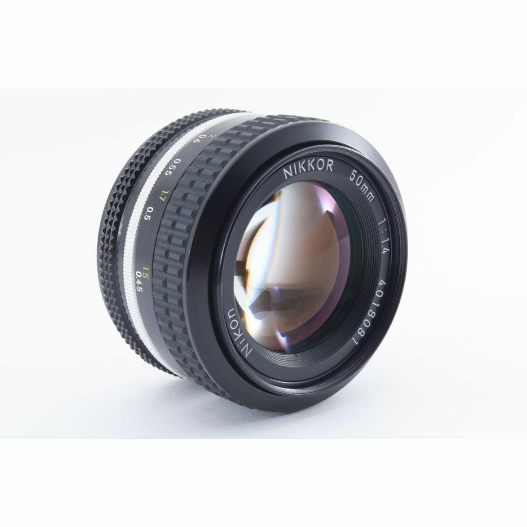 Nikon(ニコン)の新品級　NIKON AI NIKKOR 50㎜ F1.4 MF レンズ　H024 スマホ/家電/カメラのスマホ/家電/カメラ その他(その他)の商品写真