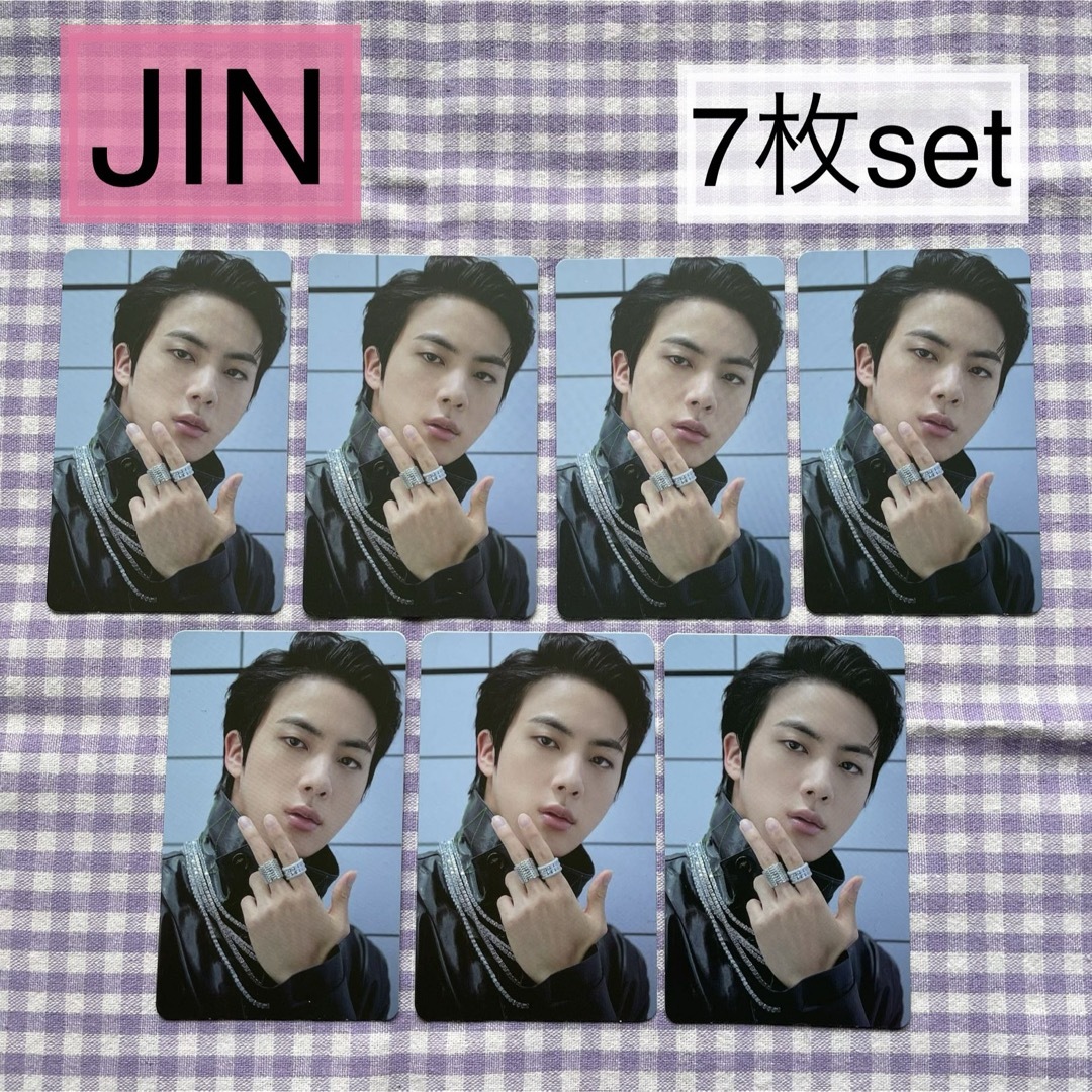 防弾少年団(BTS)(ボウダンショウネンダン)の《公式》BTS Proof photo card A トレカ　JIN ジン エンタメ/ホビーのタレントグッズ(アイドルグッズ)の商品写真