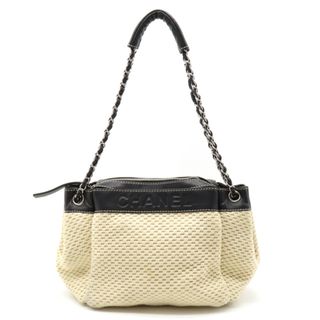 シャネル(CHANEL)のシャネル 編み込み チェーンバッグ ショルダーバッグ （12340811）(ショルダーバッグ)