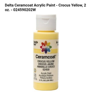 セラムコート02459 アクリル絵の具 Crocus Yellow未使用品(絵の具/ポスターカラー)