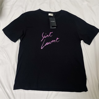 サンローラン(Saint Laurent)の【saint laurent】 logo カットソー(Tシャツ/カットソー(半袖/袖なし))