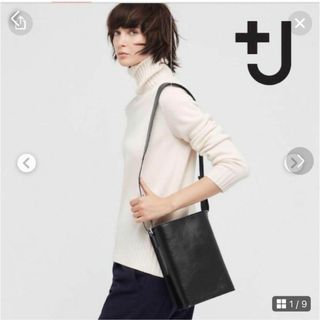 ユニクロ(UNIQLO)のユニクロ【UNIQLO】レザーショルダーバッグ +J(ショルダーバッグ)