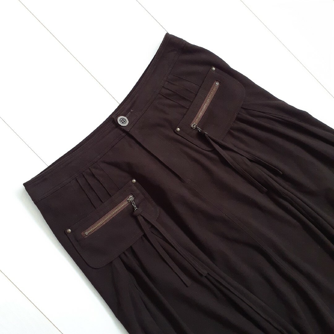 パシオーネ　美品　スカート レディースのスカート(ひざ丈スカート)の商品写真