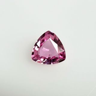 ０．２１５ct　天然パパラチアサファイヤ　トリリアントカット　ルース(各種パーツ)