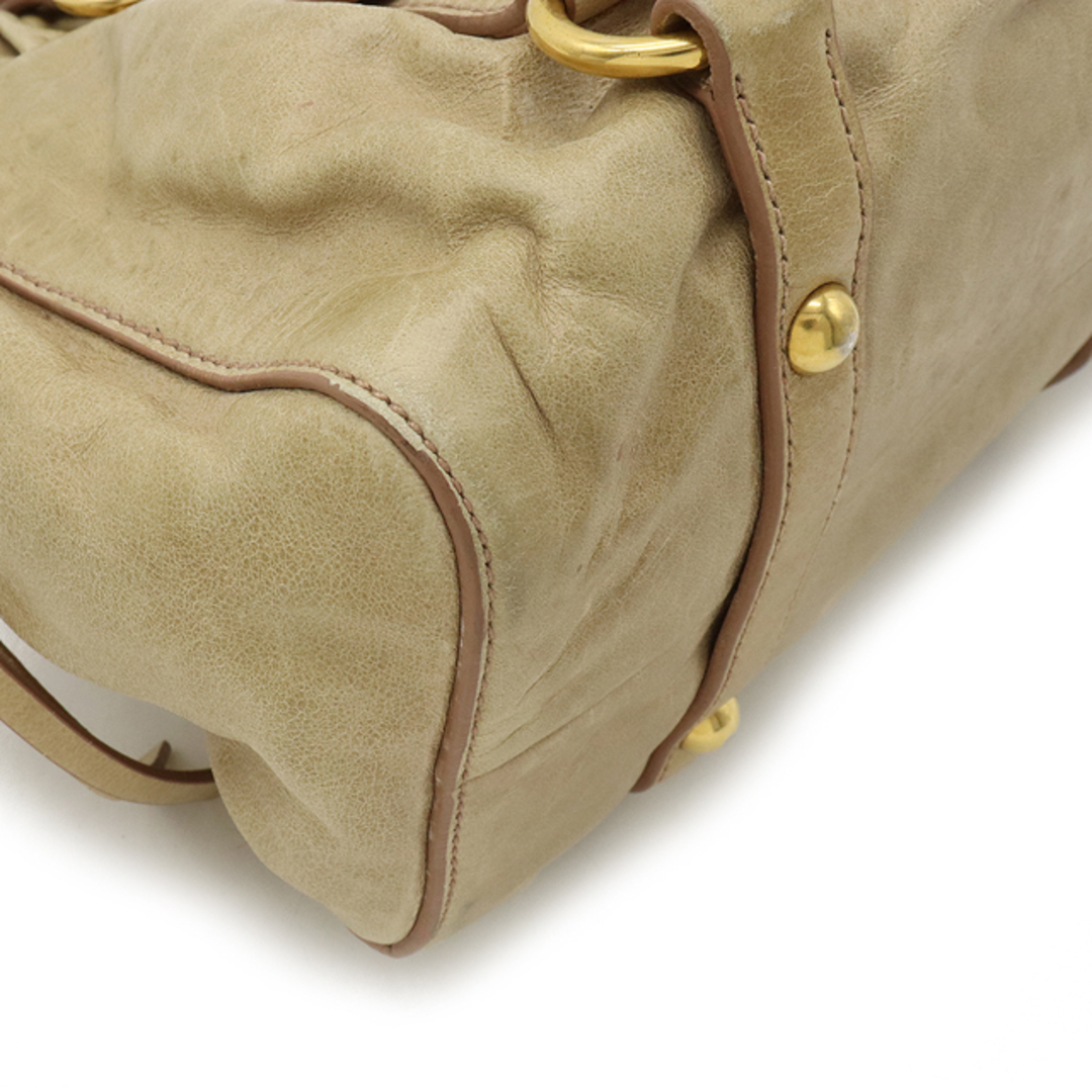 miumiu(ミュウミュウ)のミュウ ミュウ ミュウミュウ ハンドバッグ 2WAY （12350252） レディースのバッグ(ショルダーバッグ)の商品写真