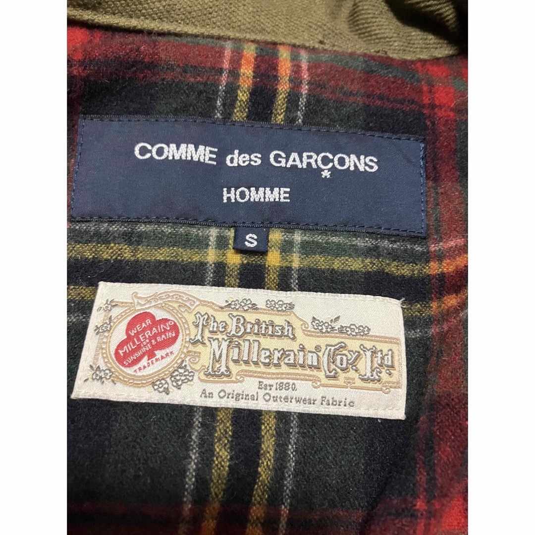 COMME des GARCONS HOMME(コムデギャルソンオム)のコムデギャルソンオム　ミラーレーン　オイルドコットン　ダウンジャケット メンズのジャケット/アウター(ダウンジャケット)の商品写真