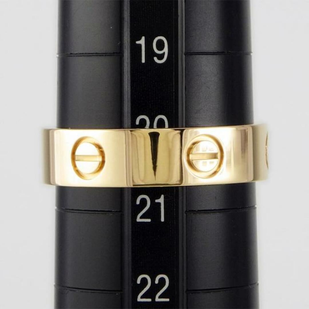 Cartier(カルティエ)のカルティエ Cartier リング ラブ B4084661 幅5.5mmモデル K18YG 20号 / #61 【中古】 レディースのアクセサリー(リング(指輪))の商品写真