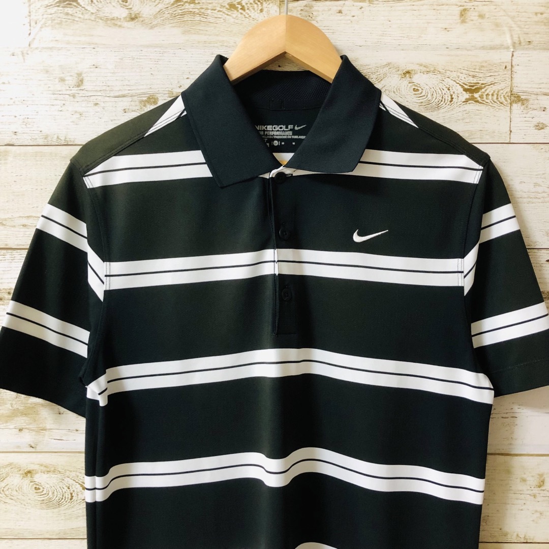 NIKE(ナイキ)のNIKEGOLF ナイキゴルフ 半袖 ポロシャツ Mサイズ スポーツ/アウトドアのゴルフ(ウエア)の商品写真