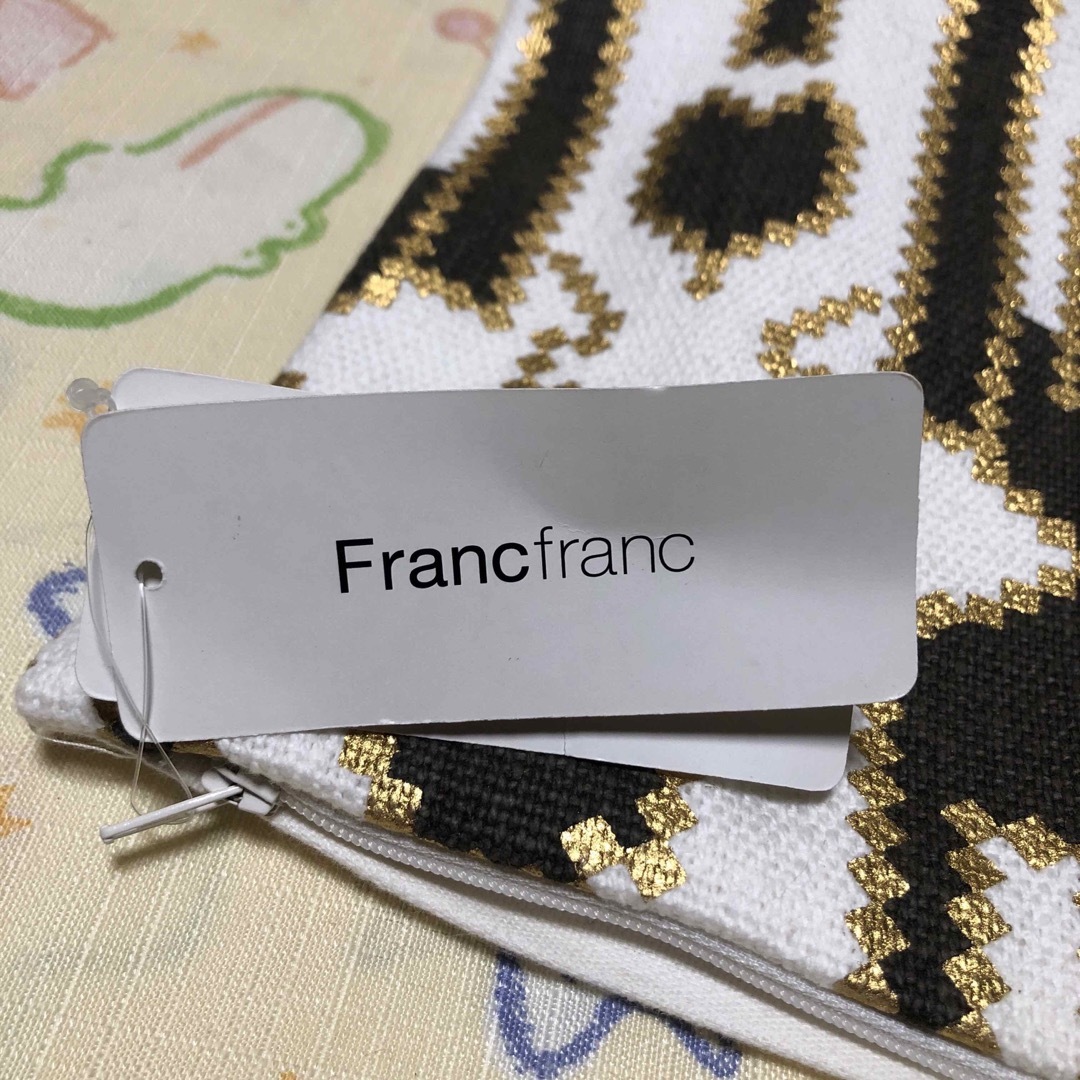 Francfranc(フランフラン)のフランフラン 新品クッションカバー インテリア/住まい/日用品のインテリア小物(クッションカバー)の商品写真