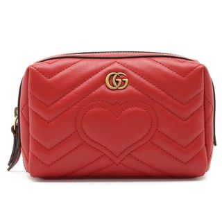 グッチ(Gucci)のグッチ GGマーモント コスメティックケース 化粧ポーチ （22350186）(ポーチ)