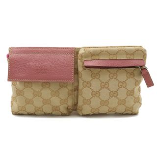 グッチ(Gucci)のグッチ GGキャンバス ボディバッグ ウエストバッグ （12350385）(ボディバッグ/ウエストポーチ)