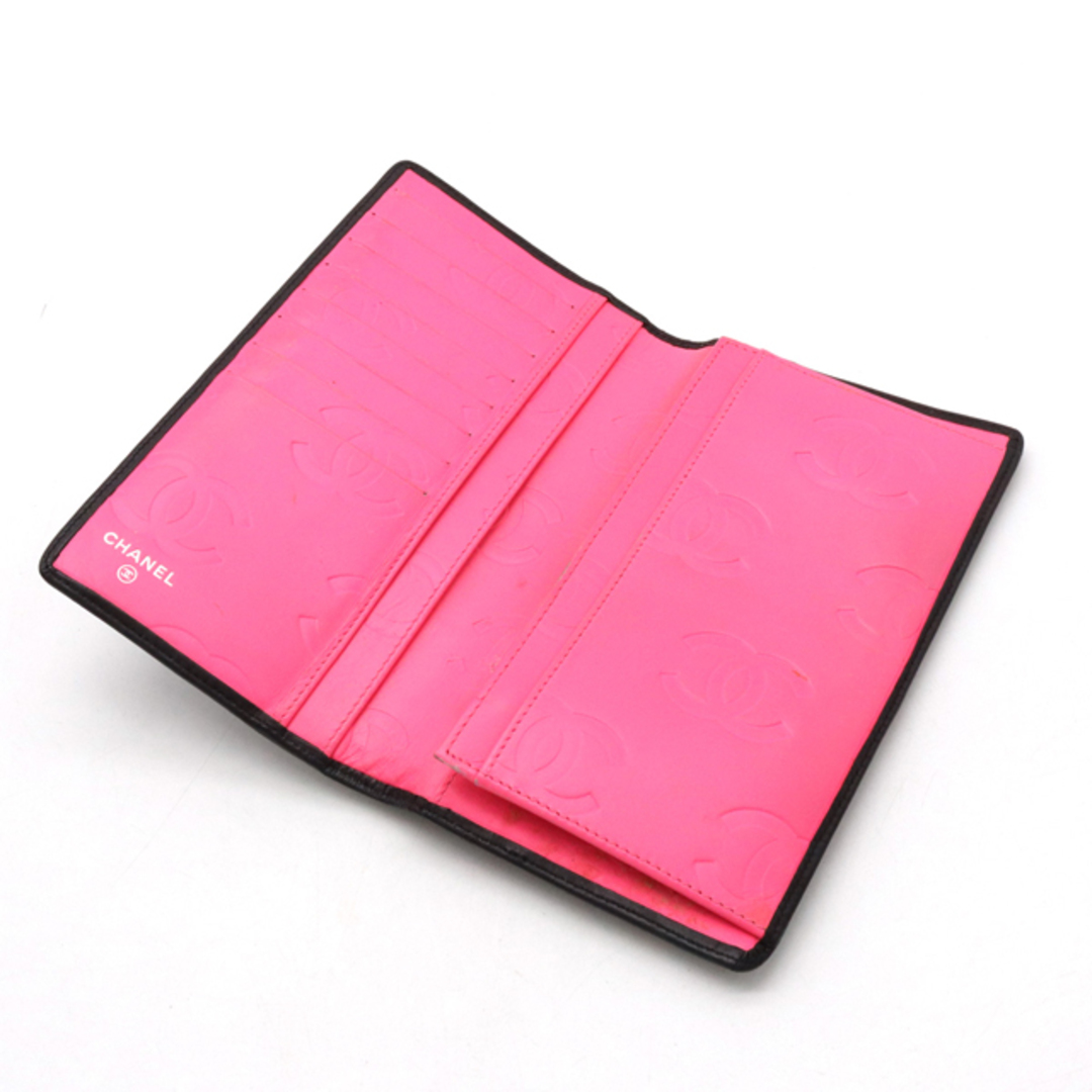 CHANEL(シャネル)のシャネル カンボンライン ココマーク 2つ折長財布 （22350453） レディースのファッション小物(財布)の商品写真