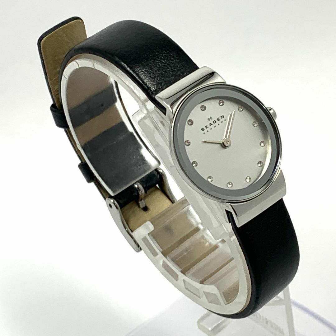 SKAGEN(スカーゲン)の341 稼働品 SKAGEN スカーゲン DENMARK レディース 時計 人気 レディースのファッション小物(腕時計)の商品写真