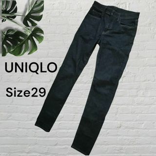 ユニクロ(UNIQLO)のUNIQLO JEANS  ウルトラストレッチスキニーフィットジーンズ29 黒(デニム/ジーンズ)