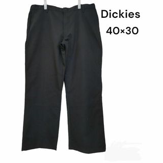 ディッキーズ(Dickies)のディッキーズ　Dickies　40×30　古着　ワークパンツ　ブラック　黒(ワークパンツ/カーゴパンツ)